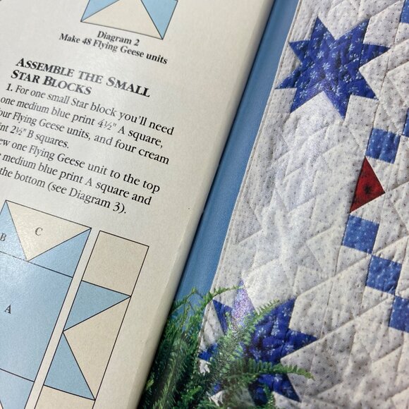 Quilt Sampler Better Homes and Gardens Magazine 10 Exclusive Quilt Patterns 1996 - Picture 10 of 11